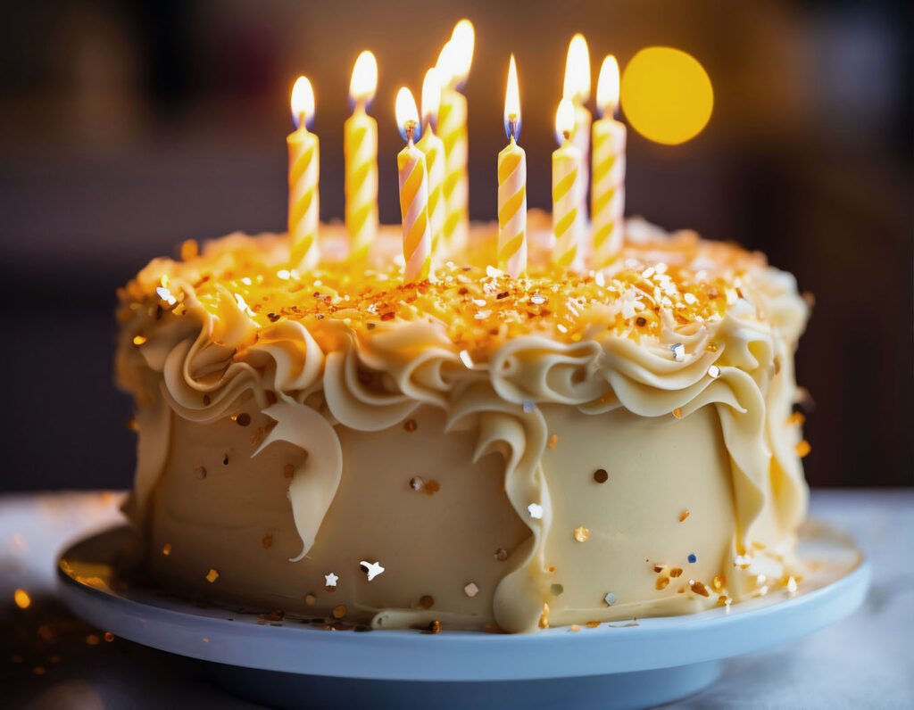 recipesinbox birthday cake with Vanilla delicious