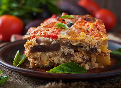 Moussaka a traditional Greek dish recipesinbox