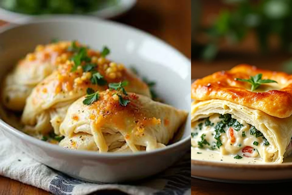 Easy Chicken Spanakopita for the Holidays